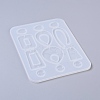 Earring Pendant Silicone Molds X-DIY-L023-31-3
