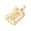 Brass Pendants KK-H254-03G-2