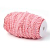Lattice Double Ruffle Elastic Nylon Ribbon NWIR-O010-03G-3