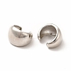 Rack Plating Brass Cuff Earrings for Women EJEW-H091-17P-2