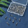 50Pcs Brass Ice Pick Pinch Bails IFIN-FS0001-47B-7