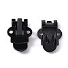 Iron Flat Blank Shoe Clips IFIN-WH0072-01B-EB-1