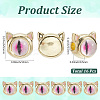 16Pcs Alloy Resin Beads FIND-SC0015-38-2