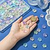 120Pcs 6 colors Transparent Acrylic Beads OACR-YW0002-33-4