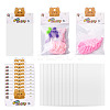 100Pcs Rectangle Clear Polypropylene Cellophane Bags CDIS-TA0001-38B-3