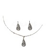 Alloy Pendant Necklaces & Dangle Earrings Sets FS-WGB4D45-01-5