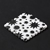 Opaque Acrylic Pendants SACR-P014-12A-3