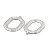Non-Tarnish 304 Stainless Steel Pendants LS-STAS-B031-19P-3