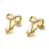 Ion Plating(IP) 304 Stainless Steel Bowknot Stud Earrings for Women EJEW-Z066-13G-1