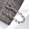 Tarnish Resistant 304 Stainless Steel Figaro Chain Bracelets BJEW-P237-24P-3