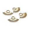 Ion Plating(IP) 304 Stainless Steel Pendants X-STAS-D177-05G-1