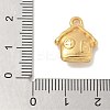 Ion Plating(IP) 304 Stainless Steel Pendants STAS-Q334-11G-3