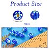 Handmade Millefiori Lampwork Beads LAMP-SZ0001-71E-02-2