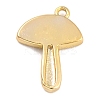 Autumn Theme Brass Enamel Pendants KK-P197-18B-G-3