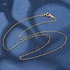 1/20 14K Gold Filled Cable Chain Necklaces for Women Men NJEW-Z068-02G-01-2