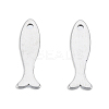 Non-Tarnish 201 Stainless Steel Charms STAS-N098-127P-1