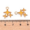 Alloy Enamel Pendants ENAM-T020-38A-RS-3