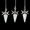 Natural Quartz Crystal Cone Dowsing Pendulum Big Pendants G-C114-01P-21-2