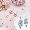 500PCS 5-Petal ABS Plastic Imitation Pearl Bead Caps KY-SC0002-01-4
