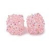 Resin Rhinestone Beads OACR-U009-01D-2