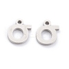 Non-Tarnish 304 Stainless Steel Pendants STAS-F267-10S-P-2