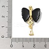 Real 18K Gold Plated Rack Plating Brass Pendants KK-Q009-06G-04-3