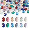 110Pcs 11 Colors Transparent Resin Cabochons CRES-CW0001-03-2