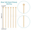 150Pcs Brass Ball Head Pins KK-GO0001-60-2