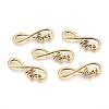 Tibetan Style Alloy Infinity with Hope Links connectors LS-TIBE-S230-AG-FF-2