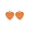 Alloy Enamel Charms ENAM-T016-12I-RS-2
