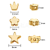 30Pcs 3 Style Brass Beads KK-SZ0001-54-6