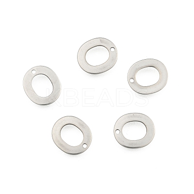 Tarnish Resistant 304 Stainless Steel Letter Charms X-STAS-O072-O-1