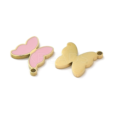 Ion Plating(IP) 316L Surgical Stainless Steel Charms STAS-D035-06G-01-1