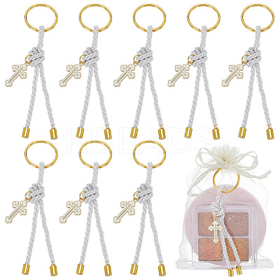 10Pcs Polyester Cord Pendant Decoration KEYC-FG00003-1