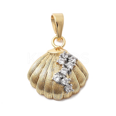 Brass Pendants KK-D367-06PG-1
