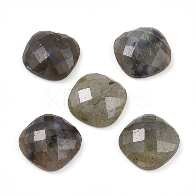 Natural Labradorite Cabochons G-G835-B01-02-1