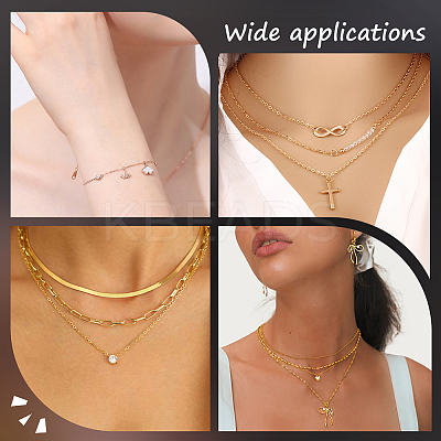 Brass Flat Cable Chains KK-BBC0013-53-1