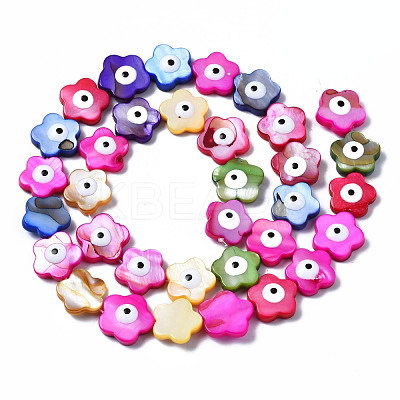 Natural Freshwater Shell Beads Strands SHEL-S278-015-1