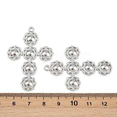 304 Stainless Steel Pendants STAS-L303-11P-1