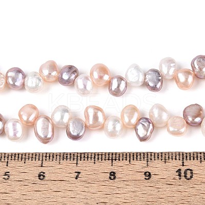 Natural Cultured Freshwater Pearl Beads Strands PEAR-T006-12-1
