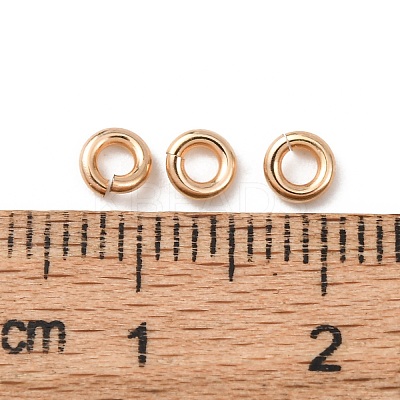 1/20 14K Gold Filled Open Jump Rings KK-G164-06G-04-1