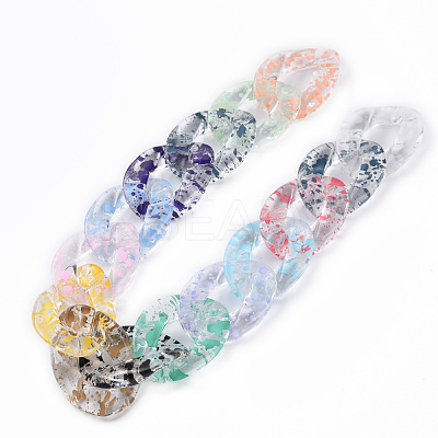 Transparent Acrylic Linking Rings OACR-N009-014A-1