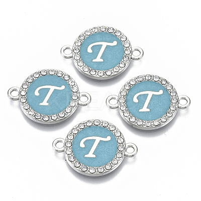 Alloy Enamel Links Connectors LS-ENAM-TAC0003-01S-06T-1