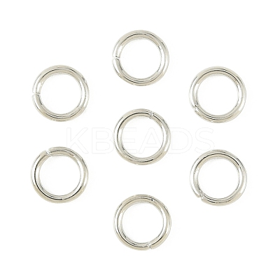SHEGRACE Brass Open Jump Rings XGR0080P-14P-1