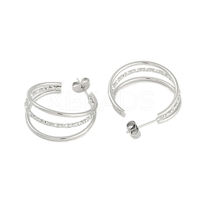 Non-Tarnish 304 Stainless Steel Stud Earring EJEW-C103-05P-1