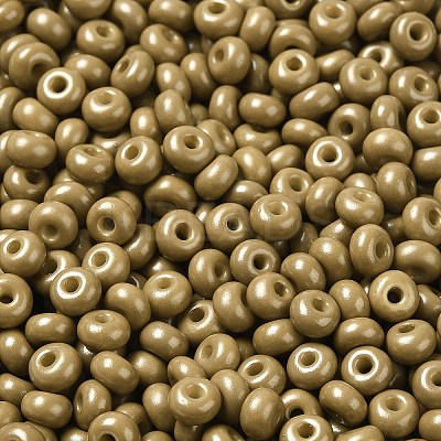 Baking Paint Glass Seed Beads X1-SEED-B001-02A-18-1