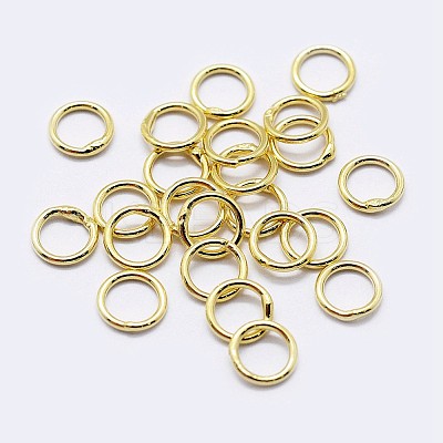 925 Sterling Silver Soldered Closed Jump Rings LS-STER-F036-03G-0.7x6-1