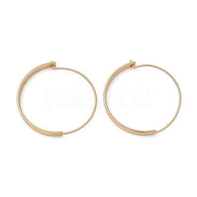 304 Stainless Steel Ring Hoop Earrings for Women EJEW-Q781-04G-1