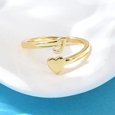 Brass Cuff Rings for Women RJEW-U044-I-1