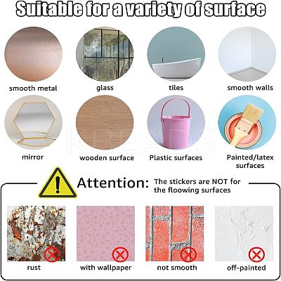 PVC Wall Stickers DIY-WH0228-223-1